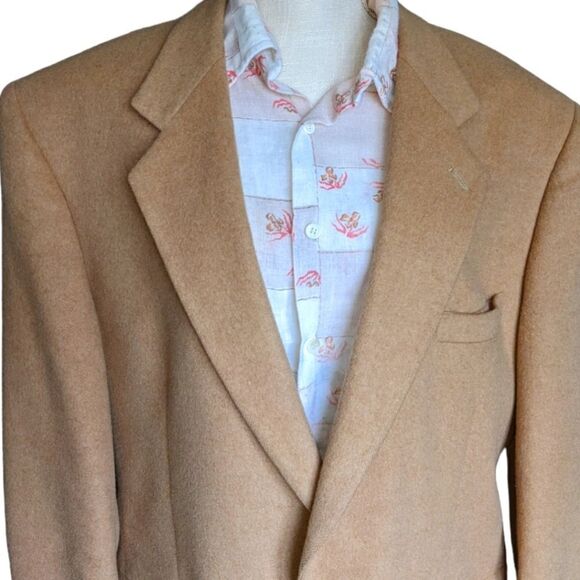 Sterling & Hunt tan vintage camel hair sports jacket - Picture 4 of 9